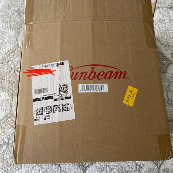 Sunbeam Bedding Brand New Sunbeam Weighted Blanket Poshmark